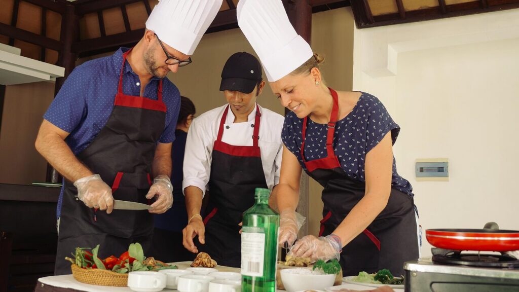Balinese cooking : The Light Villas