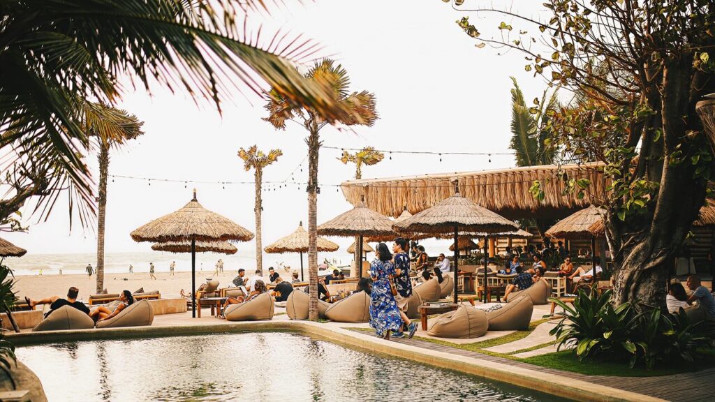Luxury dining area in Petitenget Seminyak