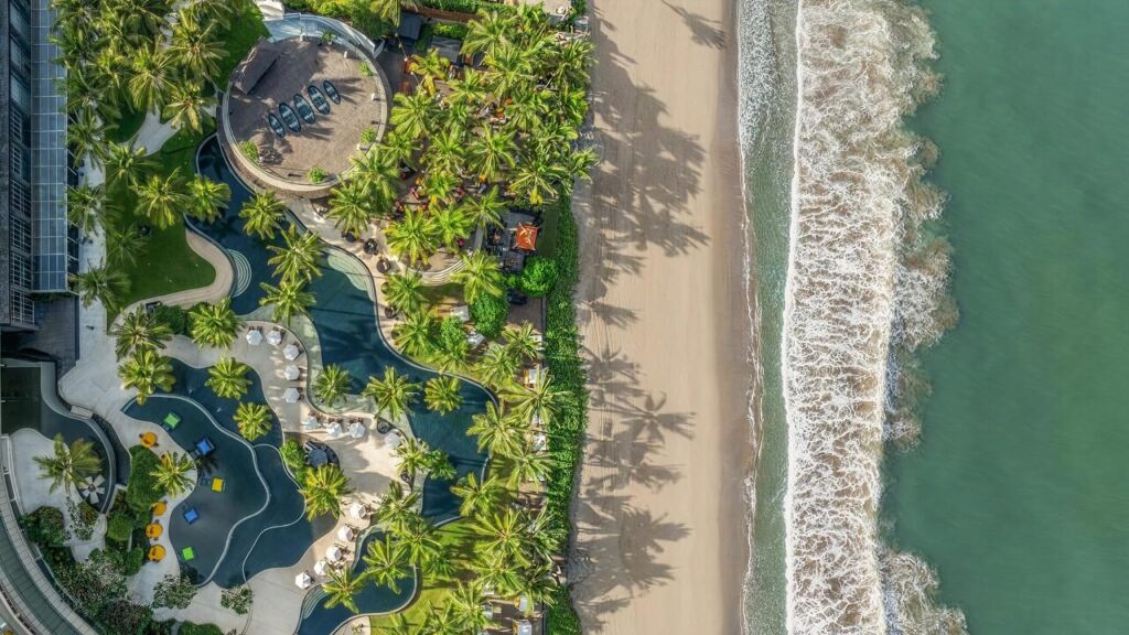Beachfront view of Seminyak
