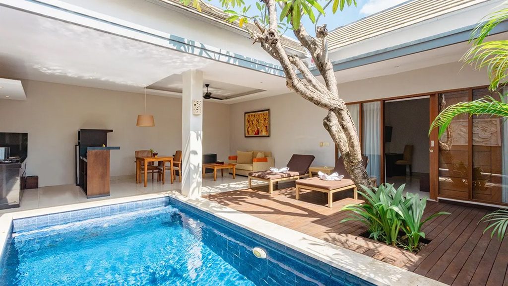 The Light Villas private pool villa in Seminyak