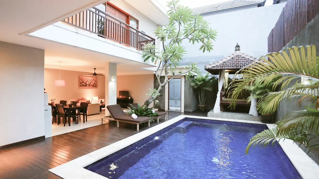 Private pool villa at The Light Villas in Seminyak